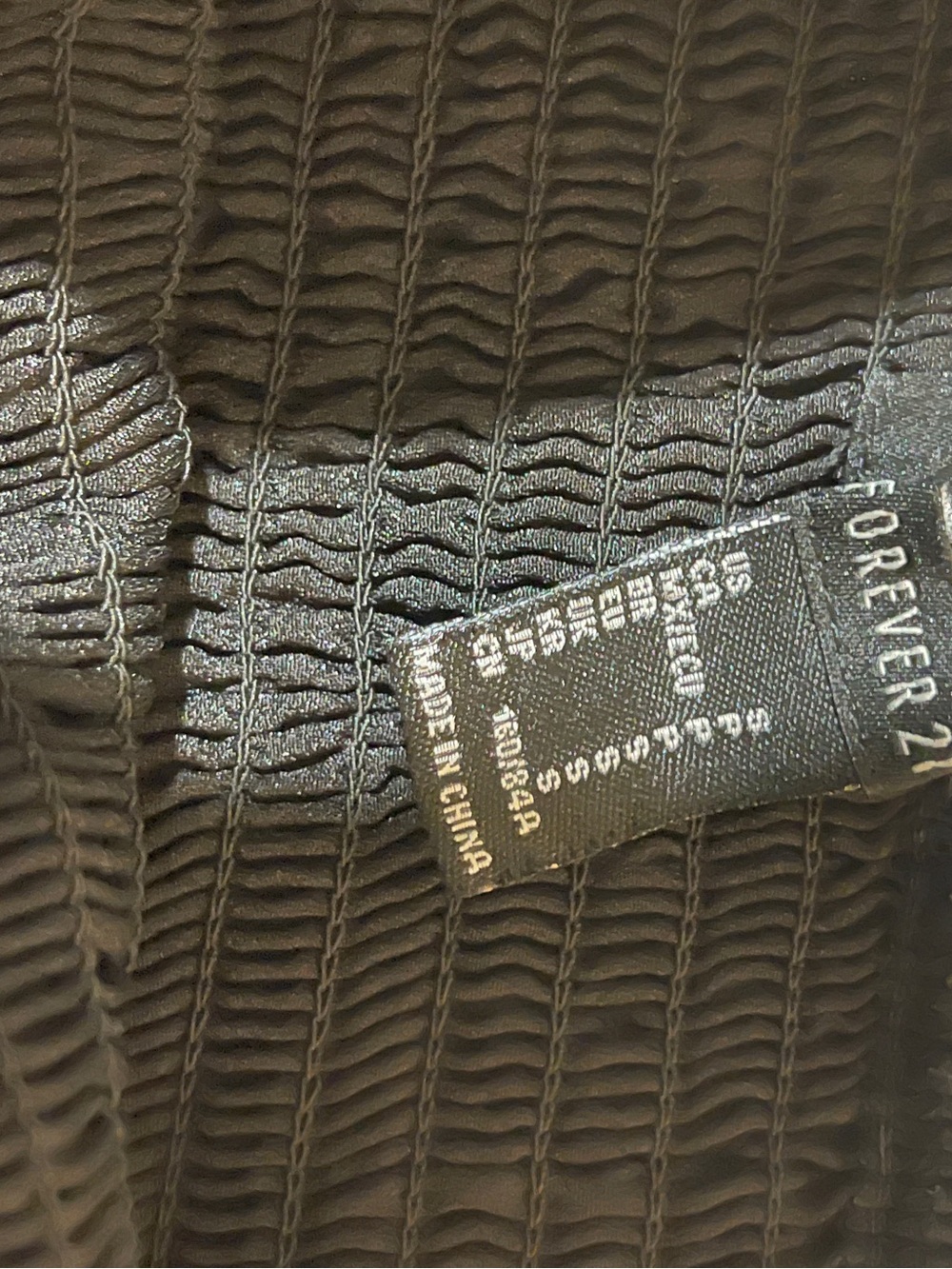 Forever 21 Black Tiered Ruffle Skirt - Picture 2 of 3